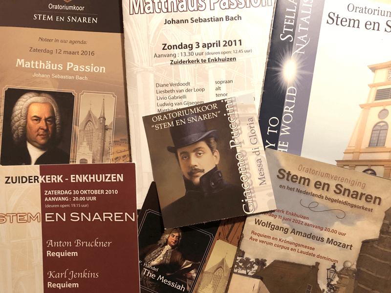Oratoriumvereniging Stem en Snaren in Enkhuizen